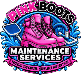 Pink Boots Maintenance Services logo